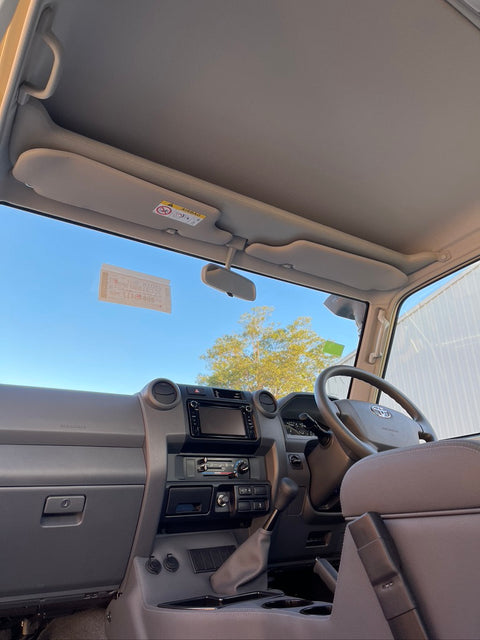 Across Windscreen Shelf Roof Console | 79 Dual Cab & 76 Wagon