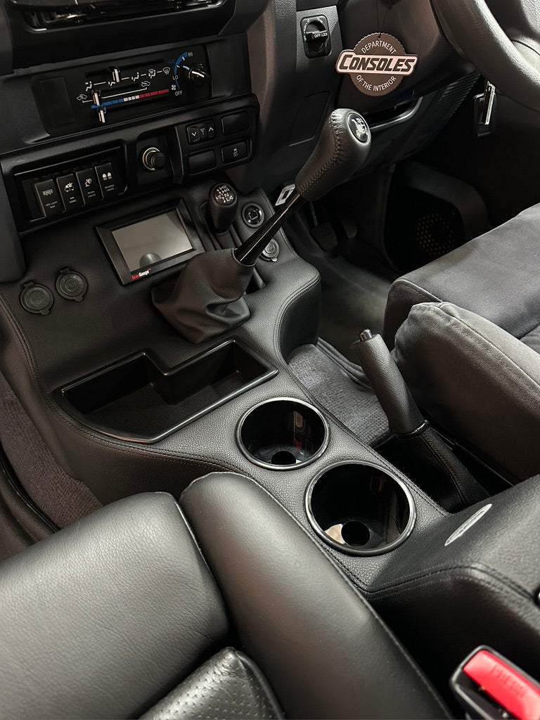 Premium Full Length Floor Console with Charging Sockets & Scan Gauge III