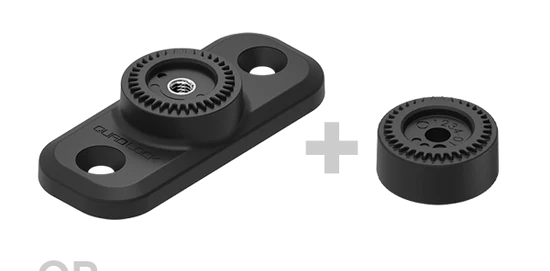 Quad Lock 360 Base - Flat Rectangle Bases 2 hole