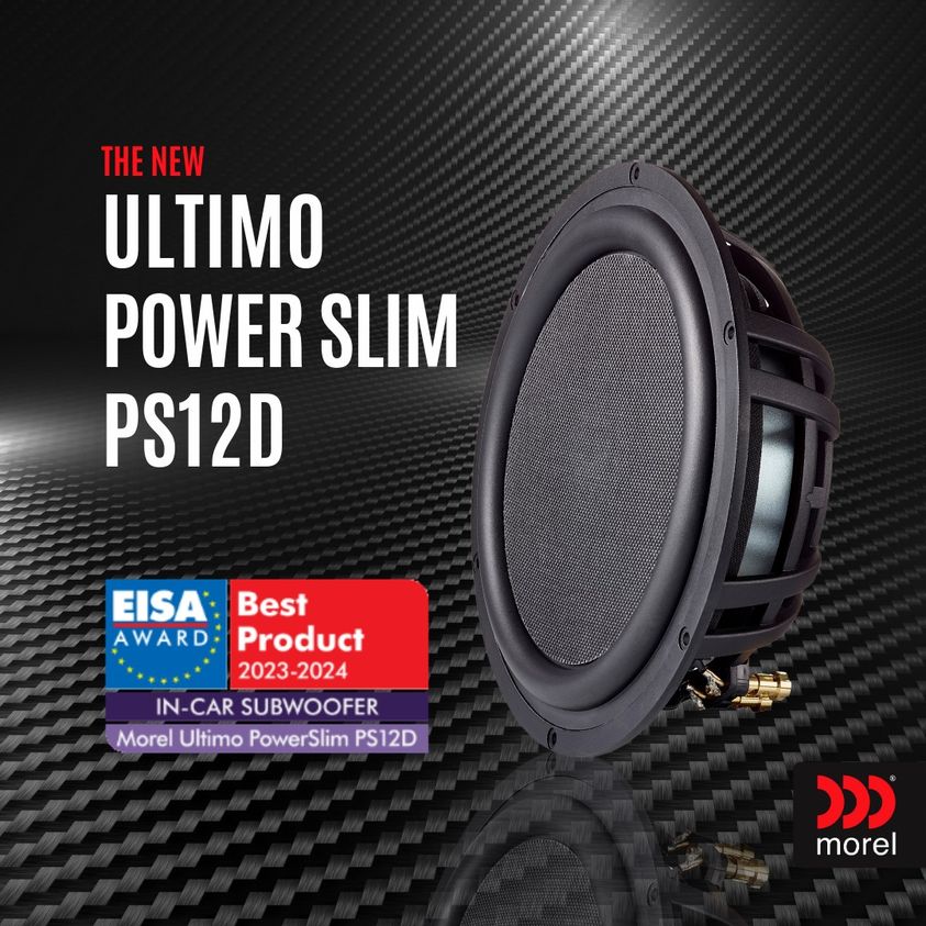 Morel Ultimo Powerslim 12" Subwoofer - PS124D