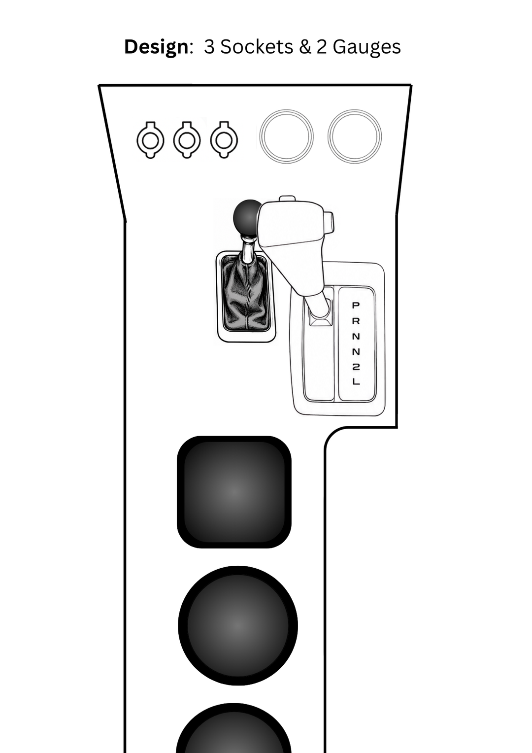Auto Full Length Console - 80 Series (Early Model up to 1995)