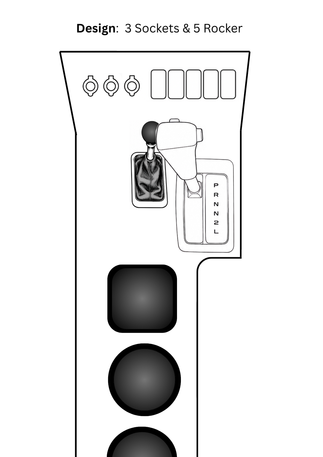 Auto Full Length Console - 80 Series (Early Model up to 1995)