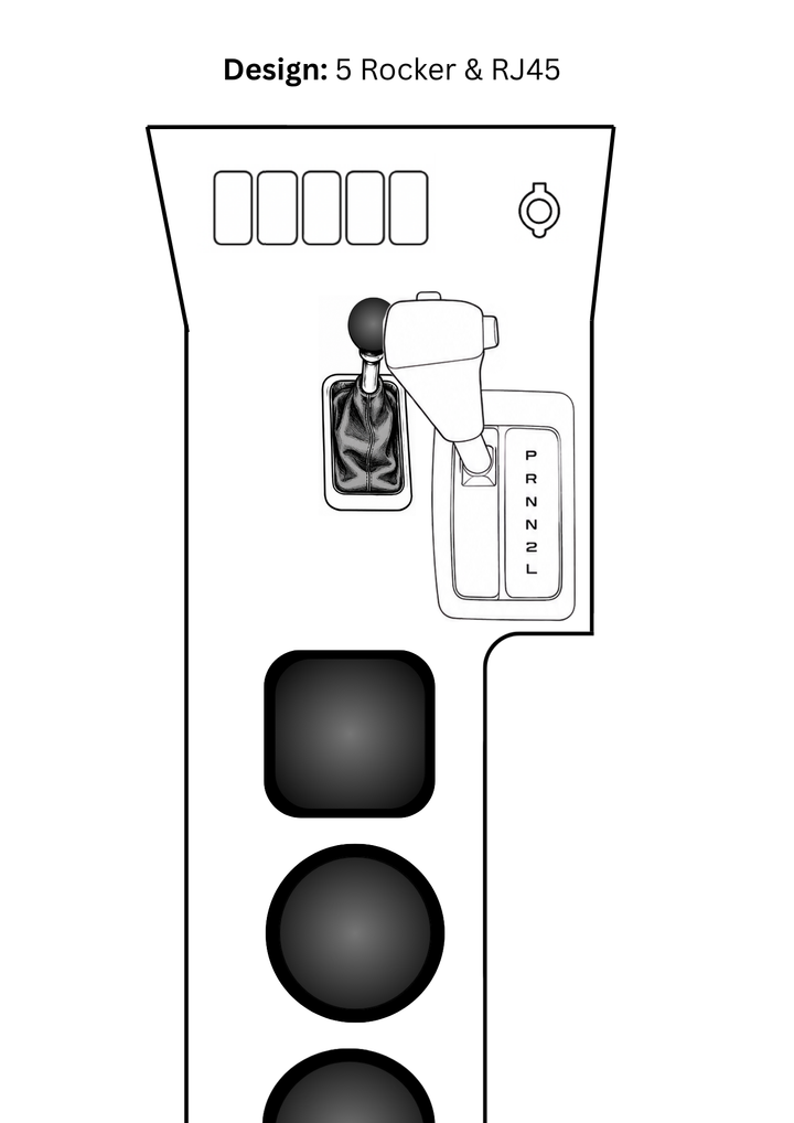 Auto Full Length Console - 80 Series (Early Model up to 1995)