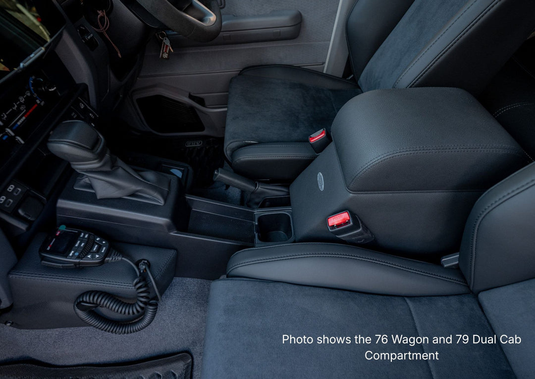 Interior of a vehicle showing the driver&