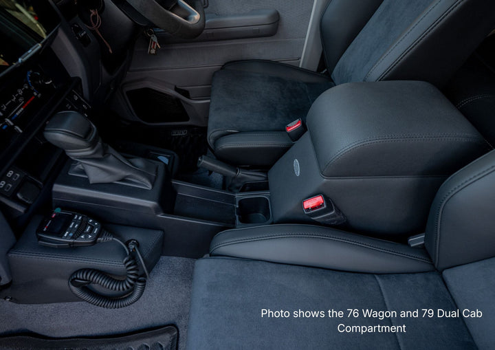 Interior of a vehicle showing the driver&