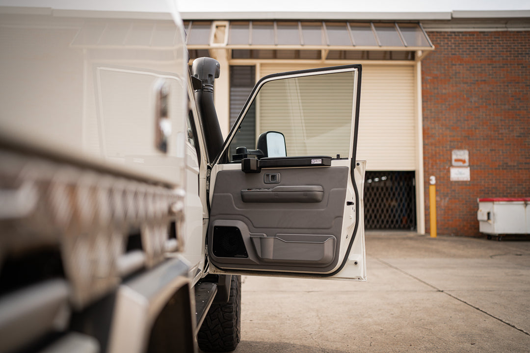 Front 3D Door Trims with Premium Speaker Door Pods