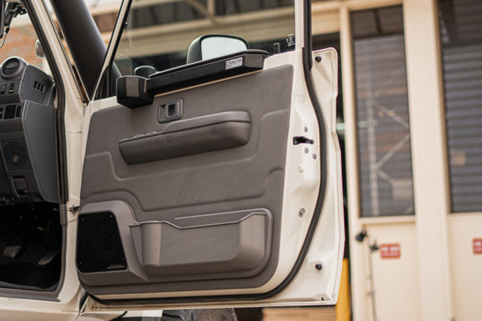 Front 3D Door Trims with Premium Speaker Door Pods