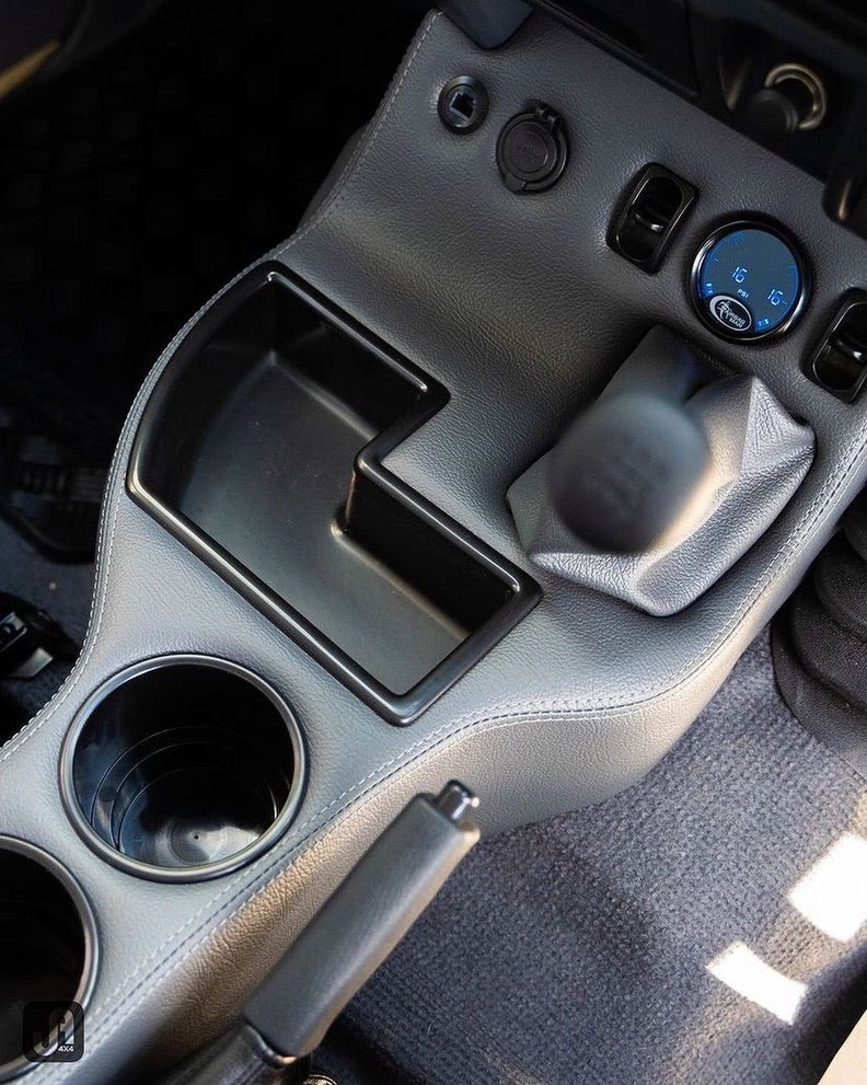 Original Full Length Floor Console with Charging Sockets and Airbag Man Provision