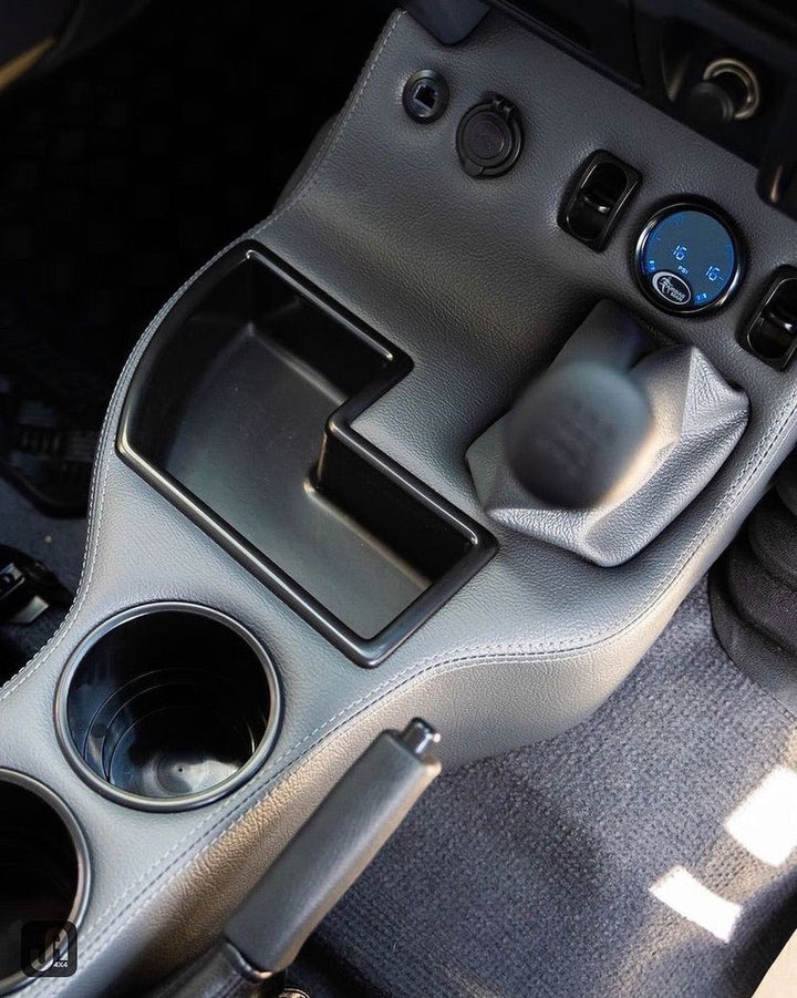 Original Full Length Floor Console with Charging Sockets and Airbag Man Provision