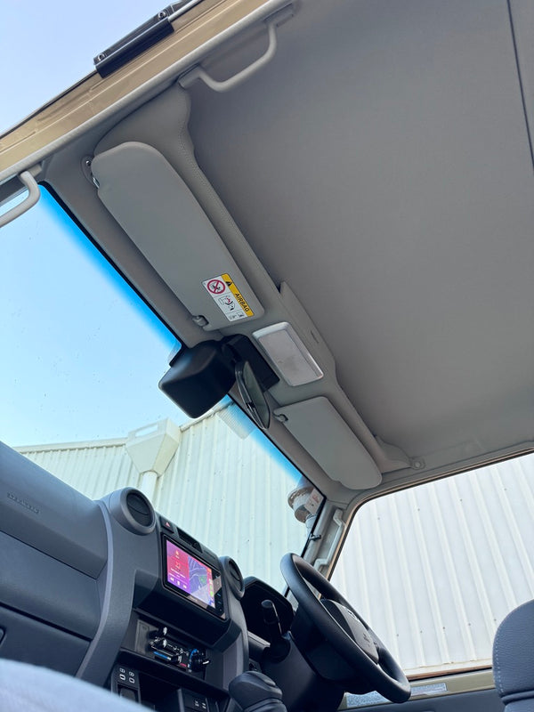 New#50 Full Facia Roof Console | 79 Dual Cab & 76 Wagon (2022- 2023AEB )