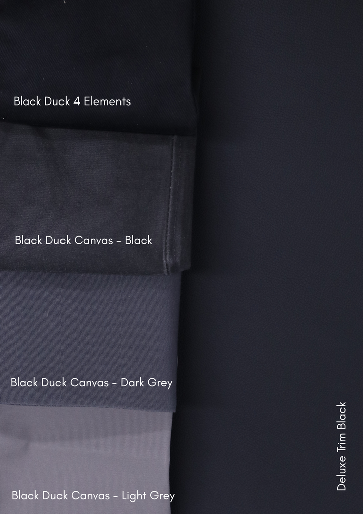 Black Duck Lid Cover - Canvas