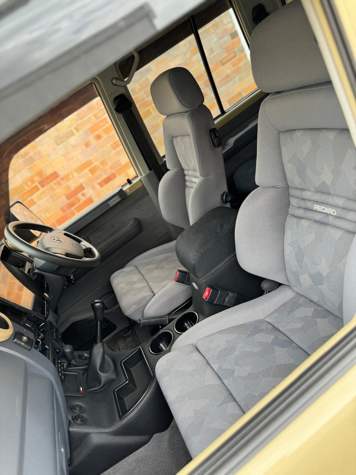 Premium Full Length Floor Console with Charging Sockets & Scan Gauge III