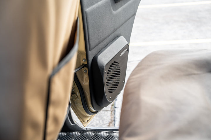 Rear 3D Door Trims with Premium Speaker Door Pods