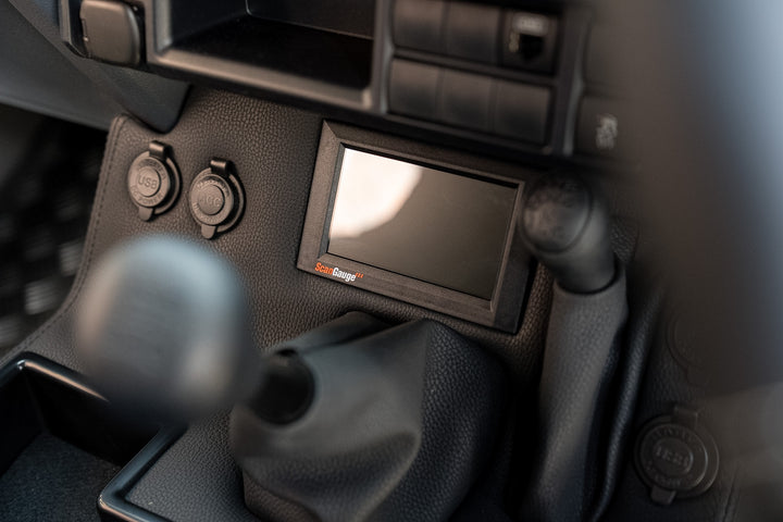 Premium Full Length Floor Console with Charging Sockets & Scan Gauge III