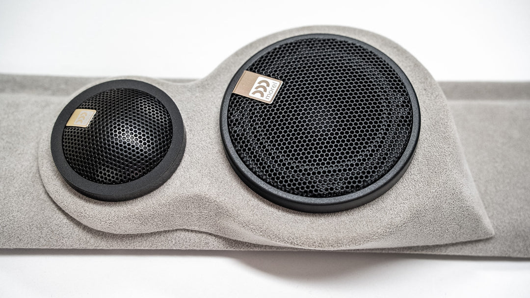 3-way A-Pillar Speaker Pods 70 Series LandCruiser (Tweeter + Midrange)