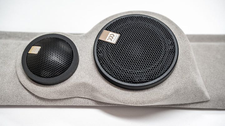 3-way A-Pillar Speaker Pods 70 Series LandCruiser (Tweeter + Midrange)