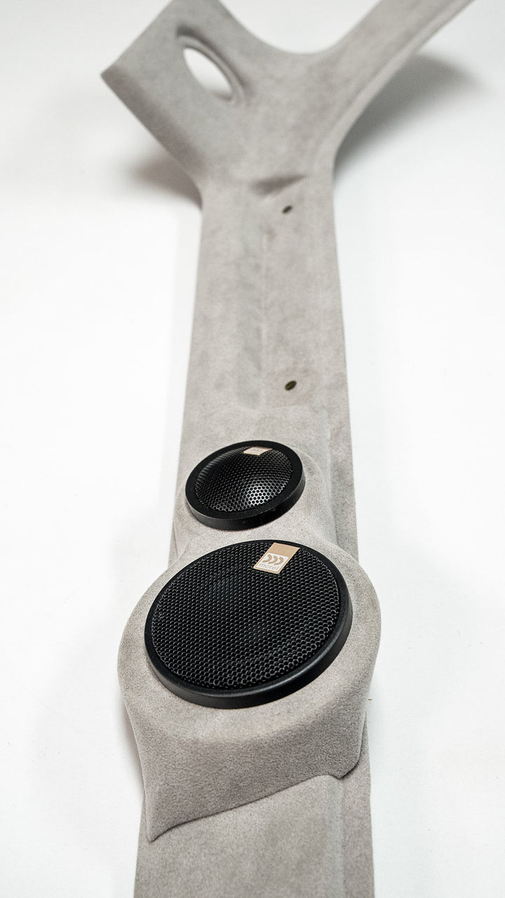 3-way A-Pillar Speaker Pods 70 Series LandCruiser (Tweeter + Midrange)