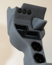 Original  Floor Console - (3) Sockets | Steel Dash