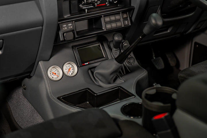 Premium Console - 2 Gauges Holes & Scan Gauge III