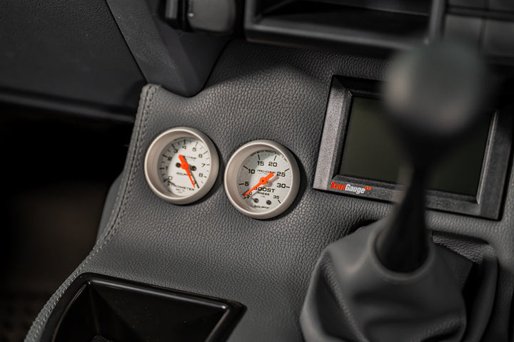 Premium Console - 2 Gauges Holes & Scan Gauge III