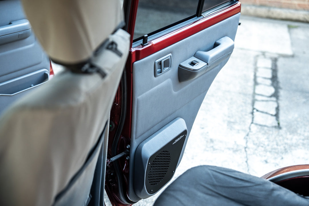 Rear 3D Door Trims with Premium Speaker Door Pods