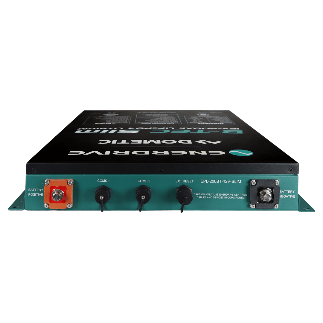 B‑TEC 12 V 200 Ah Slimline Lithium Battery