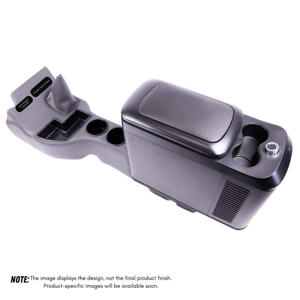 Original Full Length Fridge Console with Scan Gauge II Provision & (4) Rocker Switch Panel