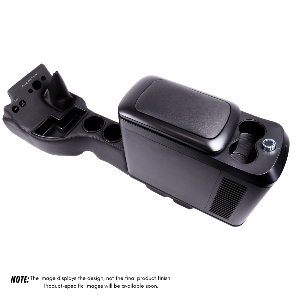 Original Full Length Fridge Console with Charging Sockets and Airbag Man Provision