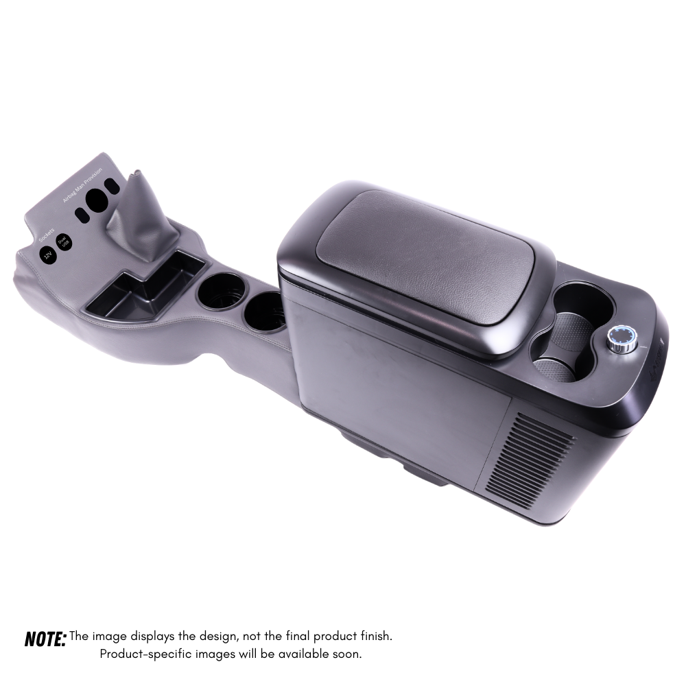 Original Full Length Fridge Console with Charging Sockets and Airbag Man Provision