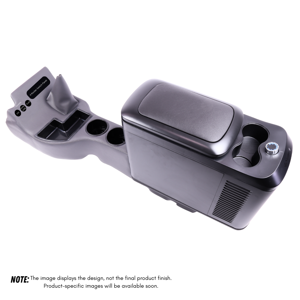 Original Full Length Fridge Console with (3) Sockets and (4) Rocker Switch Panel