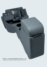 Premium Floor Console - Charging Sockets & Scan Gauge III