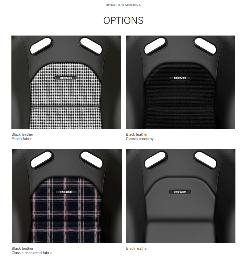 RECARO Pole Position Classic Line ABE