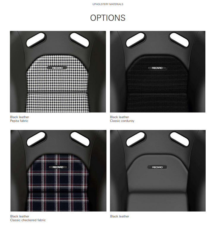 RECARO Pole Position Classic Line ABE