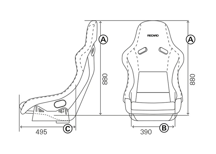RECARO Pole Position Classic Line ABE