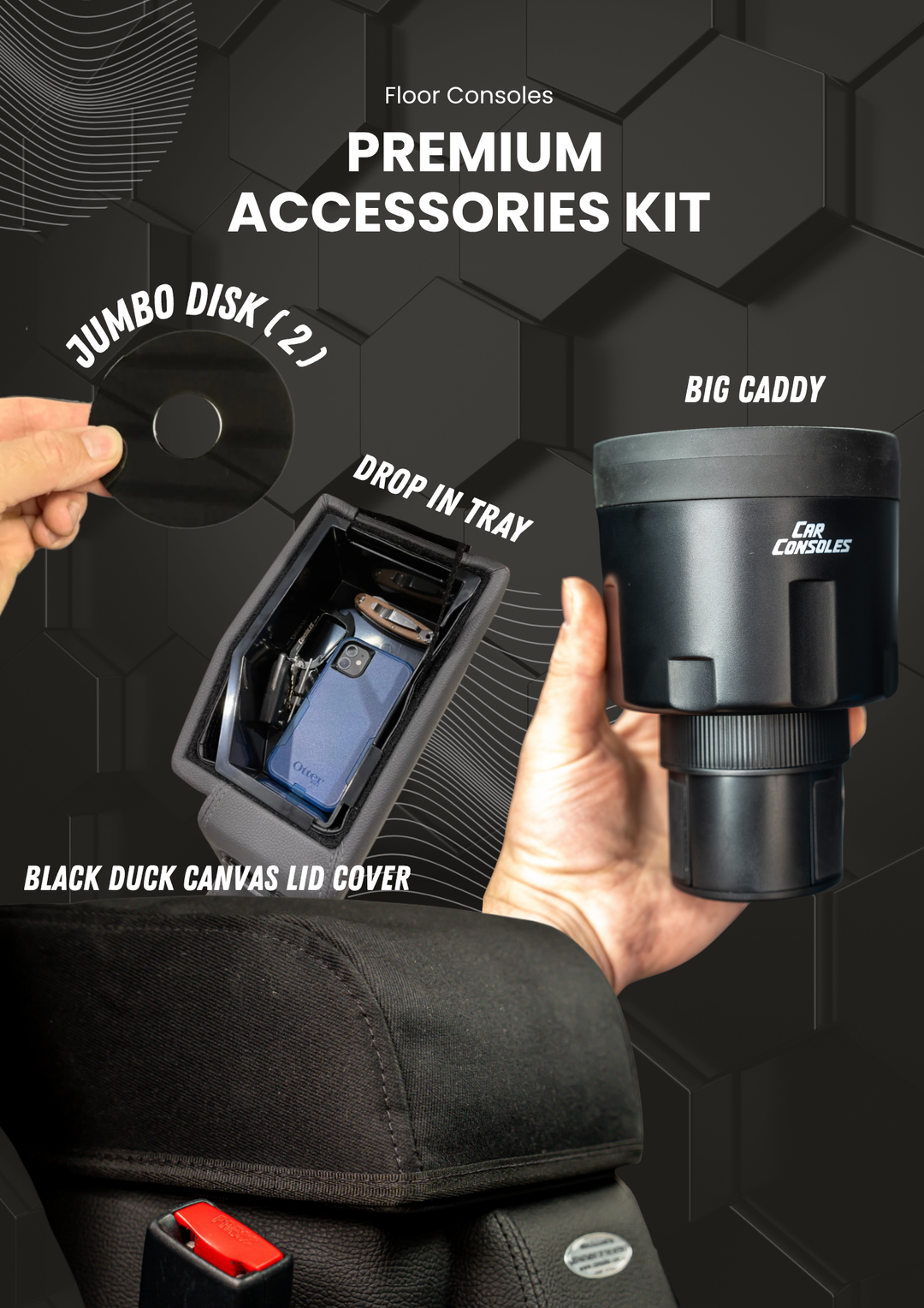 Premium Floor Consoles Accessories Kit