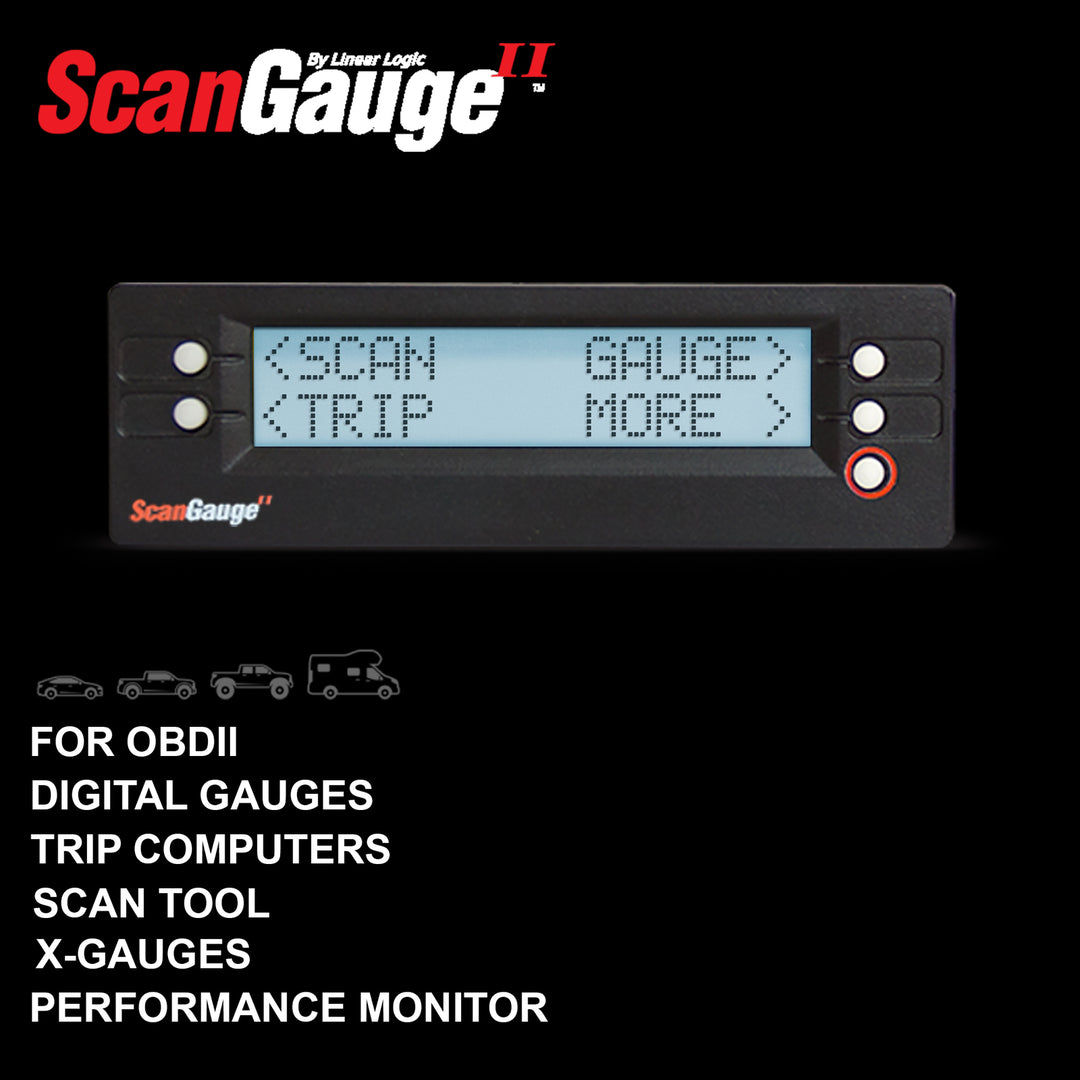 ScanGauge-II – Advanced OBD2 Multi-Gauge & Scan Tool (AU Version)