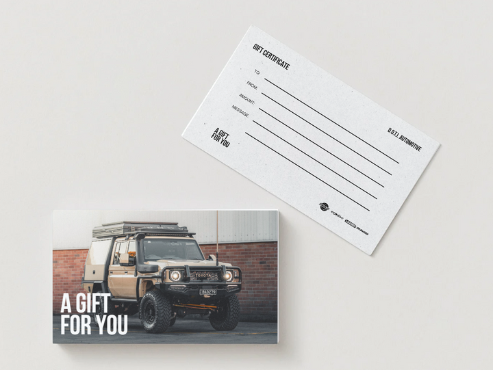 DOTI Automotive Gift Card