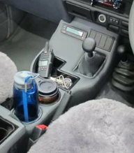 Original Full Length Fridge Console with Scan Gauge II Provision & (4) Rocker Switch Panel