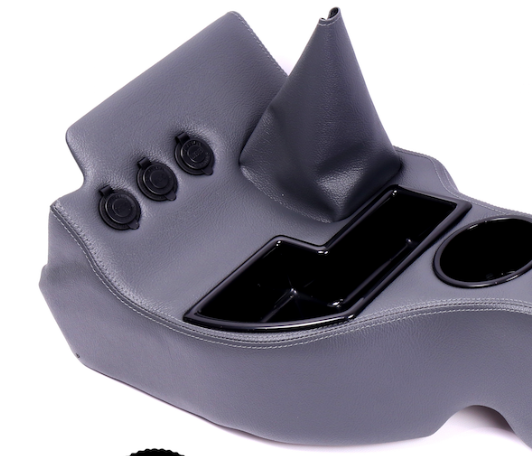 Premium Full Length Console with (3) Charging Sockets