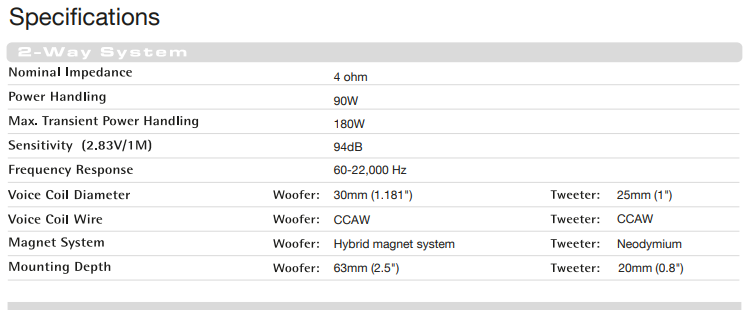 Morel Maximo Ultra 602 HE MKII 2-Way Component Speaker Set