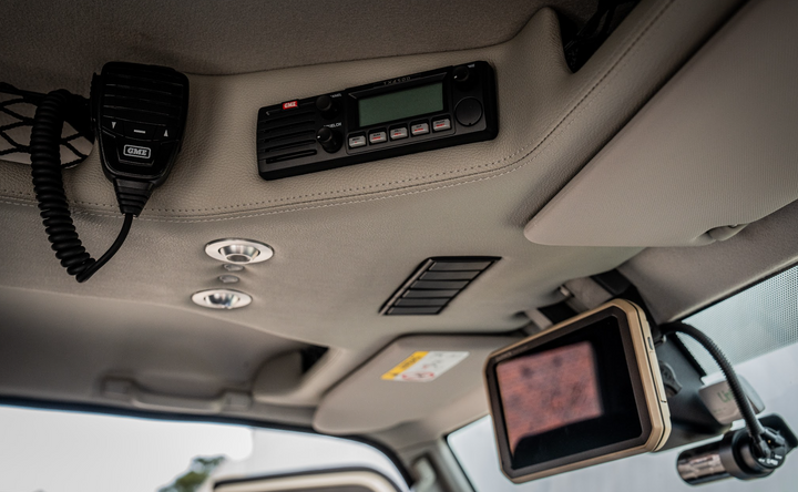 T-Shape Roof Console with (6) Rocker Switch Panel