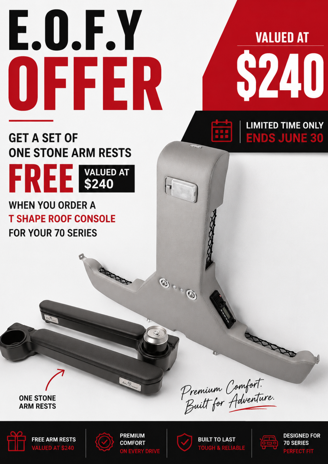 T Shape Roof Console EOFY Bundle