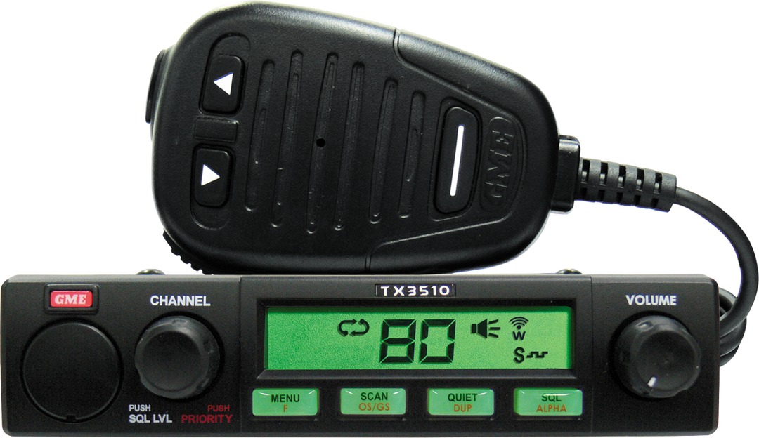 GME TX3510S Slimline 5 Watt UHF CB Radio