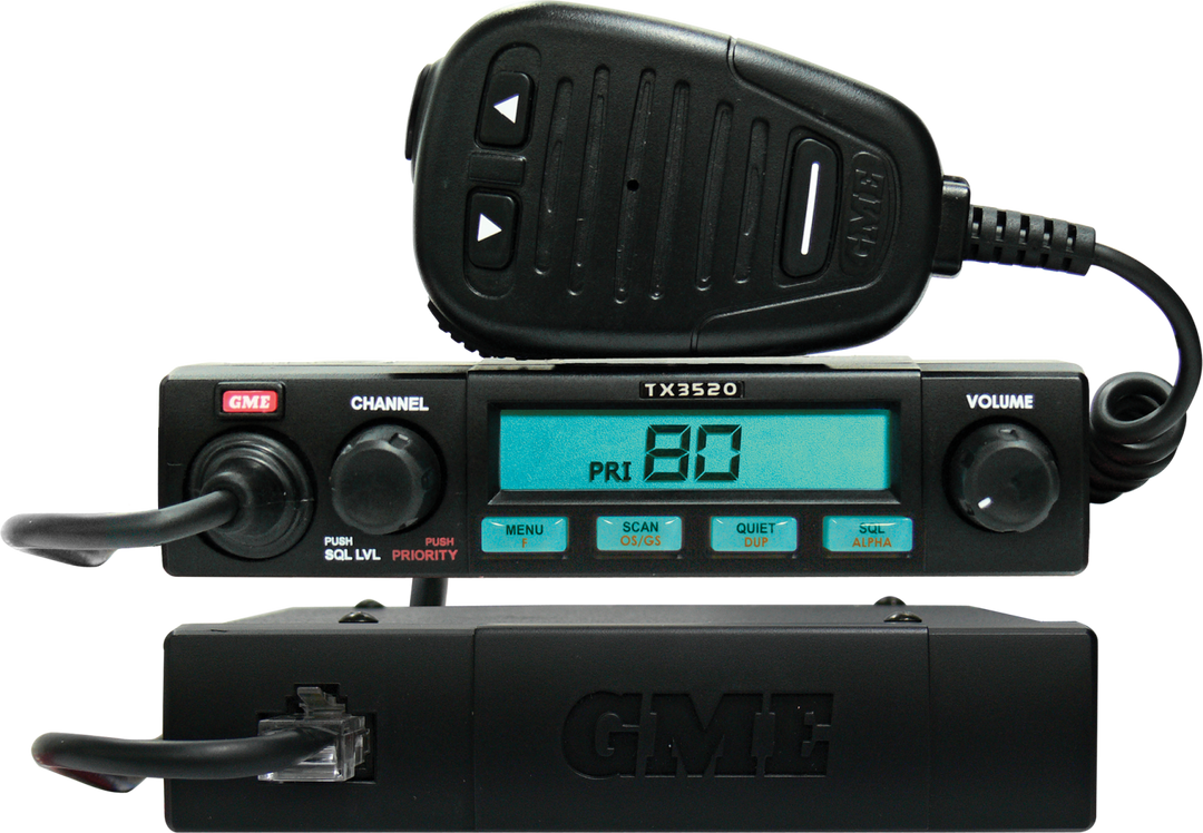 GME TX3520S Remote Head 5 Watt UHF CB Radio