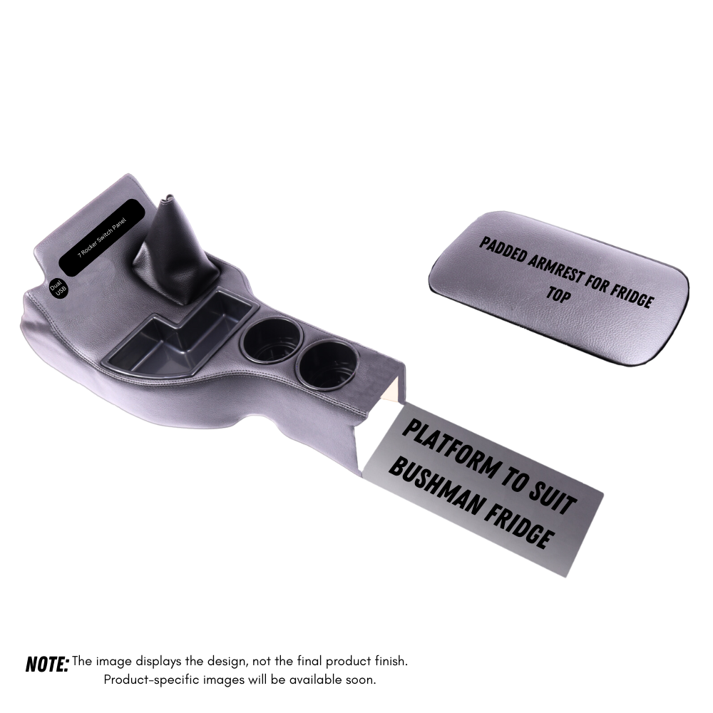 Original Full Length Fridge Console with USB and (7) Rocker Switch Panel