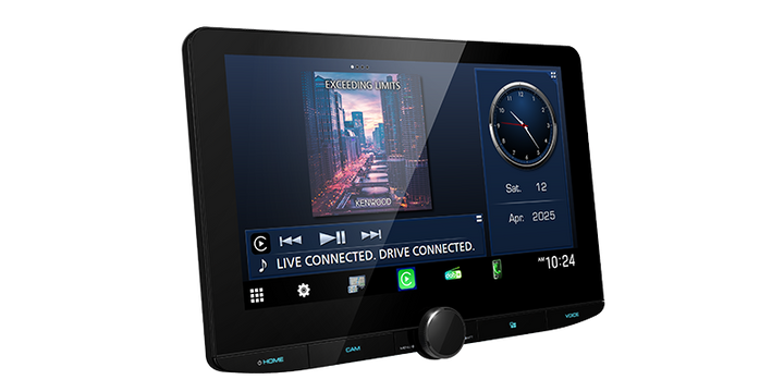 Kenwood DMX9724XDS Digital Multimedia Receiver with 10.1” Floating HD Display