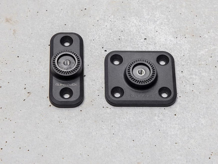 Quad Lock 360 Base - Flat Rectangle Bases 2 hole