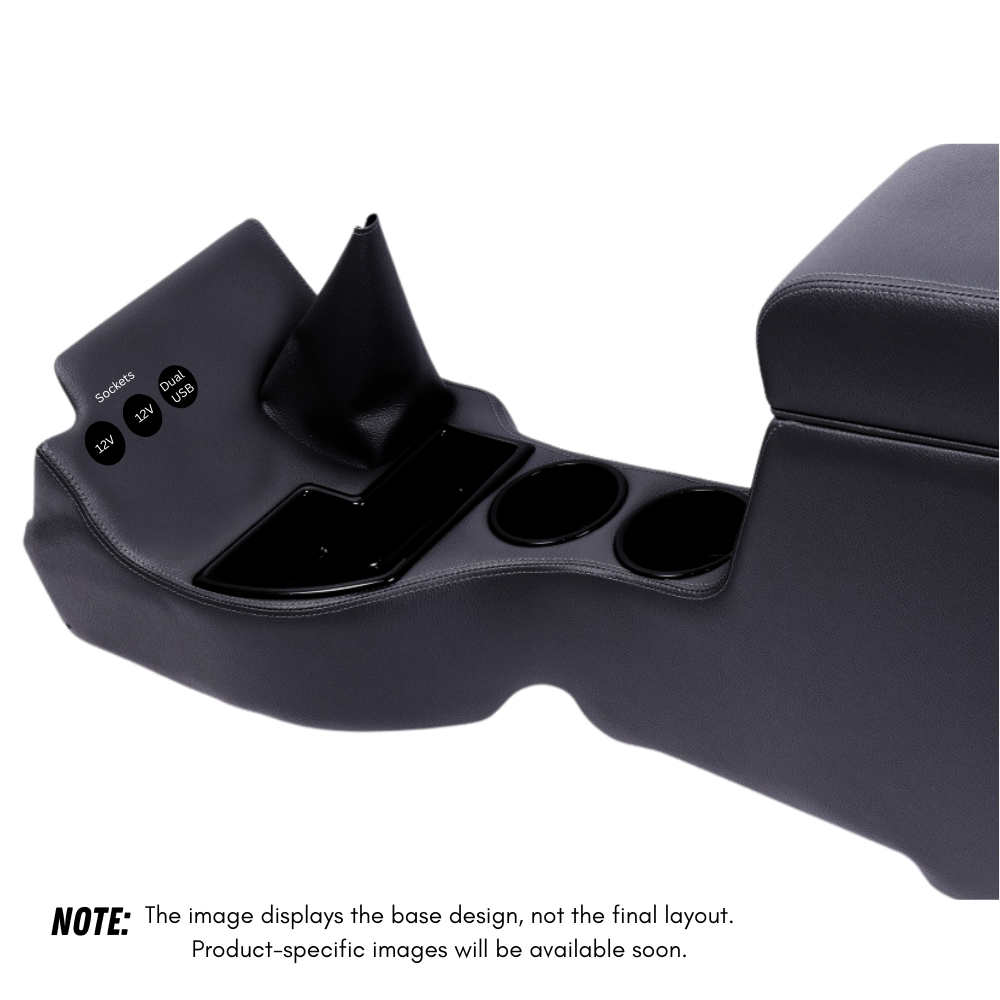 Original Full Length Floor Console with (3) Sockets