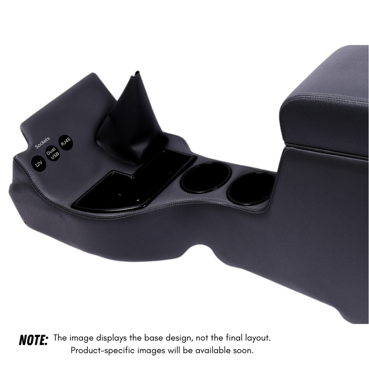 Original Full Length Floor Console with (3) Sockets