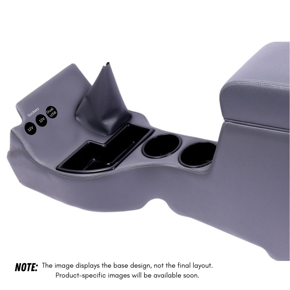 Original Full Length Floor Console with (3) Sockets